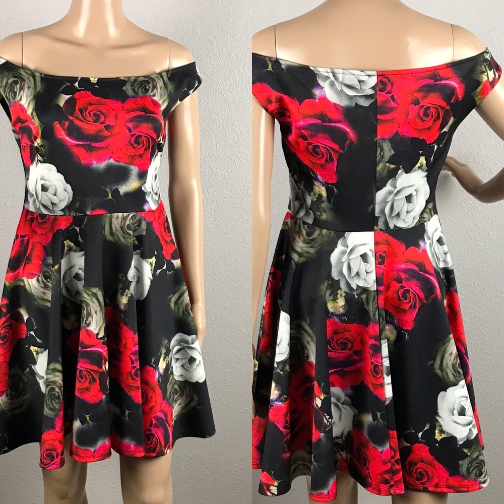 NWT ASOS rose off the should dress sz 6